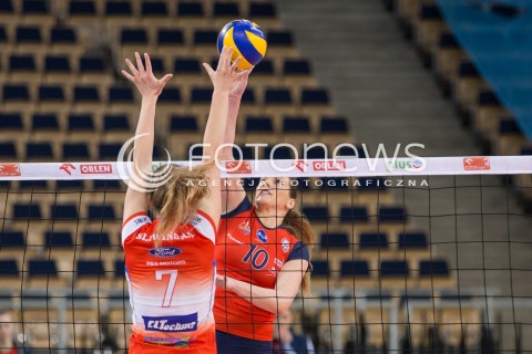  03.02.2015 LODZ SIATKOWKA VII RUNDA PUCHARU POLSKI SEZON 2014/2015 VOLLEYBALL POLISH SEASON BEEF MASTER BUDOWLANI LODZ - DEVELOPRES SKYRES RZESZOW N/Z SANJA POPOVIC  