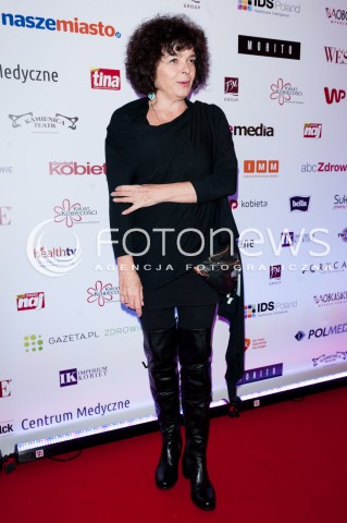  03.02.2015 WARSZAWA TEATR KAMIENICA<br />GALA FINALOWA KAMPANII PIEKNA BO ZDROWA<br />N/Z KATARZYNA GROCHOLA<br /> 