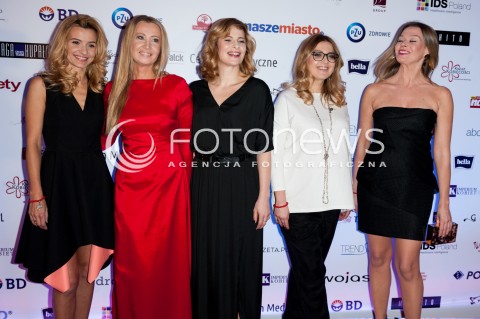  03.02.2015 WARSZAWA TEATR KAMIENICA<br />GALA FINALOWA KAMPANII PIEKNA BO ZDROWA<br />N/Z JOANNA KORONIEWSKA AGNIESZKA WARCHULSKA TAMARA ARCIUCH KATARZYNA KWIATKOWSKA<br /> 