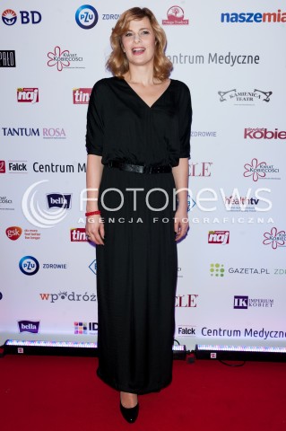  03.02.2015 WARSZAWA TEATR KAMIENICA<br />GALA FINALOWA KAMPANII PIEKNA BO ZDROWA<br />N/Z AGNIESZKA WARCHULSKA<br /> 