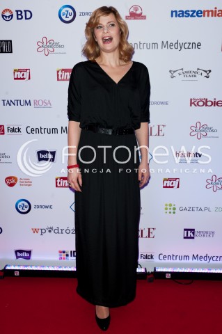  03.02.2015 WARSZAWA TEATR KAMIENICA<br />GALA FINALOWA KAMPANII PIEKNA BO ZDROWA<br />N/Z AGNIESZKA WARCHULSKA<br /> 