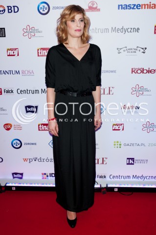  03.02.2015 WARSZAWA TEATR KAMIENICA<br />GALA FINALOWA KAMPANII PIEKNA BO ZDROWA<br />N/Z AGNIESZKA WARCHULSKA<br /> 