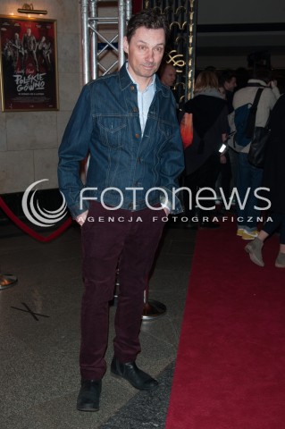  04.02.2015 WARSZAWA<br />PREMIERA FILMU POLSKIE GOWNO<br />N/Z KRZYSZTOF ZIEMIEC<br /> 