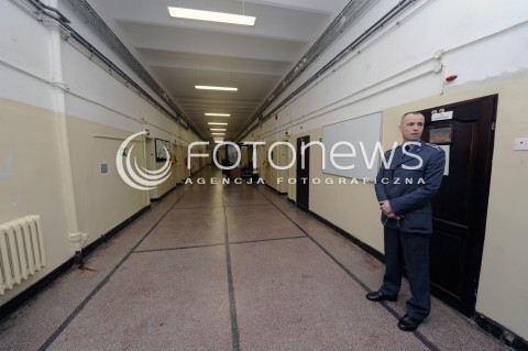  07.02.2015 WARSZAWA <br />DZIEN OTWARTY W ARESZCIE SLEDCZYM<br />N/Z FUNKCJONARIUSZ NA KORYTARZU<br /> 