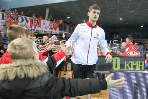  07.02.2015 RZESZOW <br />SIATKOWKA PLUS LIGA 2014/2015 MEN VOLLEYBALL POLAND POLISH PLUSLIGA LEAGUE SEASON 2014/2015<br />MECZ ASSECO RESOVIA RZESZOW - LOTOS TREFL GDANSK<br />N/Z PIOTR NOWAKOWSKI KIBICE<br /> 