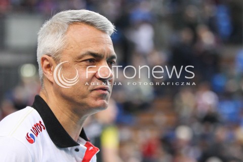  07.02.2015 RZESZOW <br />SIATKOWKA PLUS LIGA 2014/2015 MEN VOLLEYBALL POLAND POLISH PLUSLIGA LEAGUE SEASON 2014/2015<br />MECZ ASSECO RESOVIA RZESZOW - LOTOS TREFL GDANSK<br />N/Z ANDREA ANASTASI - I TRENER ( HEAD COACH ) <br /> 