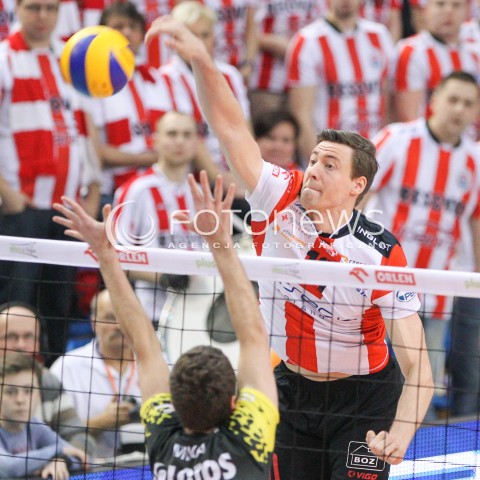  07.02.2015 RZESZOW <br />SIATKOWKA PLUS LIGA 2014/2015 MEN VOLLEYBALL POLAND POLISH PLUSLIGA LEAGUE SEASON 2014/2015<br />MECZ ASSECO RESOVIA RZESZOW - LOTOS TREFL GDANSK<br />N/Z JOCHEN SCHOPS <br /> 
