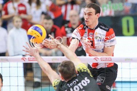  07.02.2015 RZESZOW <br />SIATKOWKA PLUS LIGA 2014/2015 MEN VOLLEYBALL POLAND POLISH PLUSLIGA LEAGUE SEASON 2014/2015<br />MECZ ASSECO RESOVIA RZESZOW - LOTOS TREFL GDANSK<br />N/Z MARKO IVOVIC <br /> 