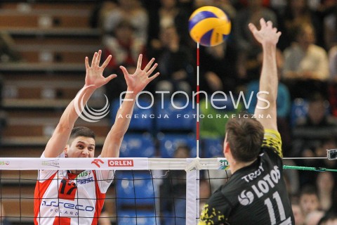  07.02.2015 RZESZOW <br />SIATKOWKA PLUS LIGA 2014/2015 MEN VOLLEYBALL POLAND POLISH PLUSLIGA LEAGUE SEASON 2014/2015<br />MECZ ASSECO RESOVIA RZESZOW - LOTOS TREFL GDANSK<br />N/Z NIKOLAY PENCZEV ( PENCHEV ) <br /> 