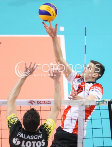  07.02.2015 RZESZOW <br />SIATKOWKA PLUS LIGA 2014/2015 MEN VOLLEYBALL POLAND POLISH PLUSLIGA LEAGUE SEASON 2014/2015<br />MECZ ASSECO RESOVIA RZESZOW - LOTOS TREFL GDANSK<br />N/Z NIKOLAY PENCZEV ( PENCHEV ) <br /> 