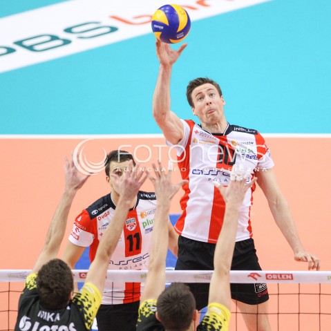  07.02.2015 RZESZOW <br />SIATKOWKA PLUS LIGA 2014/2015 MEN VOLLEYBALL POLAND POLISH PLUSLIGA LEAGUE SEASON 2014/2015<br />MECZ ASSECO RESOVIA RZESZOW - LOTOS TREFL GDANSK<br />N/Z JOCHEN SCHOPS <br /> 