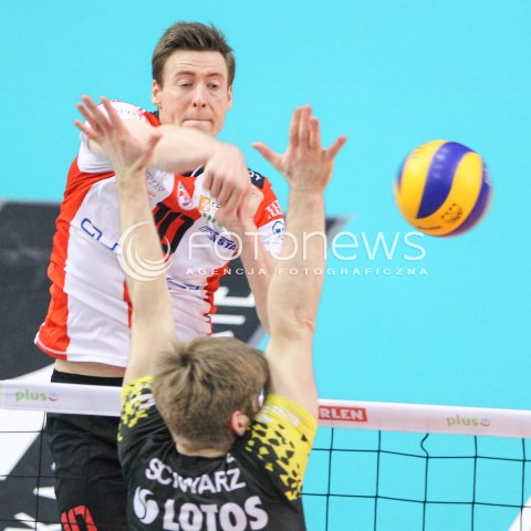  07.02.2015 RZESZOW <br />SIATKOWKA PLUS LIGA 2014/2015 MEN VOLLEYBALL POLAND POLISH PLUSLIGA LEAGUE SEASON 2014/2015<br />MECZ ASSECO RESOVIA RZESZOW - LOTOS TREFL GDANSK<br />N/Z JOCHEN SCHOPS <br /> 