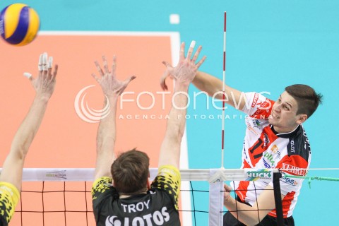  07.02.2015 RZESZOW <br />SIATKOWKA PLUS LIGA 2014/2015 MEN VOLLEYBALL POLAND POLISH PLUSLIGA LEAGUE SEASON 2014/2015<br />MECZ ASSECO RESOVIA RZESZOW - LOTOS TREFL GDANSK<br />N/Z NIKOLAY PENCZEV ( PENCHEV ) <br /> 