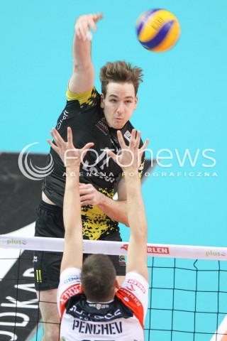  07.02.2015 RZESZOW <br />SIATKOWKA PLUS LIGA 2014/2015 MEN VOLLEYBALL POLAND POLISH PLUSLIGA LEAGUE SEASON 2014/2015<br />MECZ ASSECO RESOVIA RZESZOW - LOTOS TREFL GDANSK<br />N/Z TROY MURPHY <br /> 