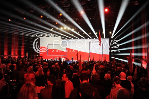  07.02.2014 WARSZAWA<br />KONWENCJA WYBORCZA ANDRZEJA DUDY<br />N/Z SCENA WIDOK<br /> 