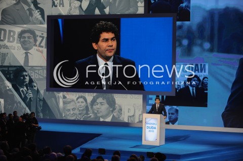  07.02.2014 WARSZAWA<br />KONWENCJA WYBORCZA ANDRZEJA DUDY<br />N/Z LUCJUSZ NADBEREZNY<br /> 