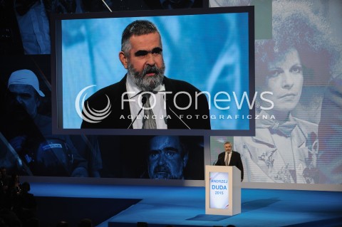  07.02.2014 WARSZAWA<br />KONWENCJA WYBORCZA ANDRZEJA DUDY<br />N/Z JANUSZ REWINSKI<br /> 