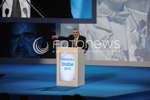  07.02.2014 WARSZAWA<br />KONWENCJA WYBORCZA ANDRZEJA DUDY<br />N/Z JANUSZ REWINSKI<br /> 
