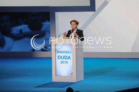  07.02.2014 WARSZAWA<br />KONWENCJA WYBORCZA ANDRZEJA DUDY<br />N/Z ZOFIA ROMASZEWSKA<br /> 