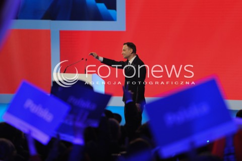  07.02.2014 WARSZAWA<br />KONWENCJA WYBORCZA ANDRZEJA DUDY<br />N/Z ANDRZEJ DUDA<br /> 