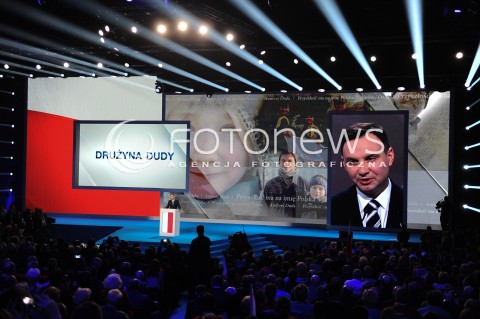  07.02.2014 WARSZAWA<br />KONWENCJA WYBORCZA ANDRZEJA DUDY<br />N/Z ANDRZEJ DUDA<br /> 