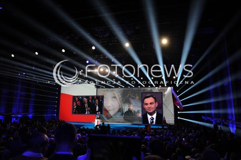  07.02.2014 WARSZAWA<br />KONWENCJA WYBORCZA ANDRZEJA DUDY<br />N/Z ANDRZEJ DUDA<br /> 