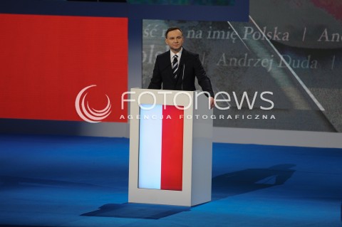  07.02.2014 WARSZAWA<br />KONWENCJA WYBORCZA ANDRZEJA DUDY<br />N/Z ANDRZEJ DUDA<br /> 