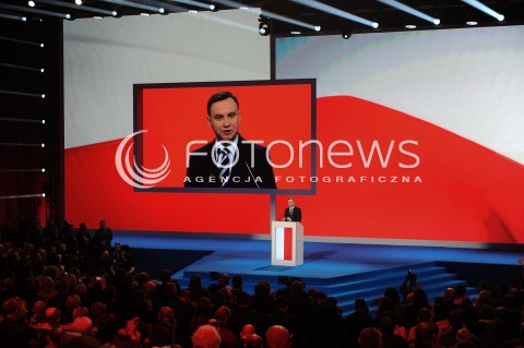  07.02.2014 WARSZAWA<br />KONWENCJA WYBORCZA ANDRZEJA DUDY<br />N/Z ANDRZEJ DUDA<br /> 