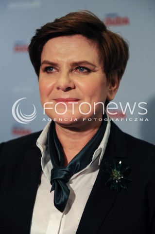  07.02.2014 WARSZAWA<br />KONWENCJA WYBORCZA ANDRZEJA DUDY<br />N/Z BEATA SZYDLO<br /> 
