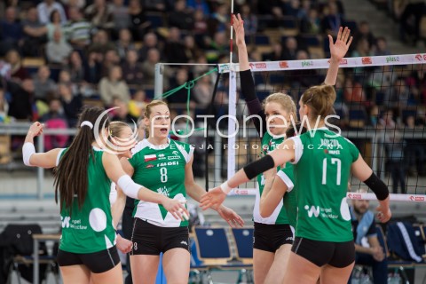  08.02.2015 LODZ SIATKOWKA ORLEN LIGA SEZON 2014/2015 VOLLEYBALL POLISH SEASON BEEF MASTER BUDOWLANI LODZ - IMPEL WROCLAW N/Z RADOSC EMOCJE  