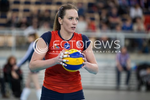  08.02.2015 LODZ SIATKOWKA ORLEN LIGA SEZON 2014/2015 VOLLEYBALL POLISH SEASON BEEF MASTER BUDOWLANI LODZ - IMPEL WROCLAW N/Z SANJA POPOVIC SYLWETKA  