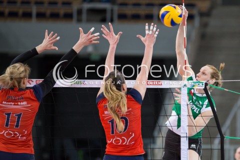  08.02.2015 LODZ SIATKOWKA ORLEN LIGA SEZON 2014/2015 VOLLEYBALL POLISH SEASON BEEF MASTER BUDOWLANI LODZ - IMPEL WROCLAW N/Z HANA CUTURA  