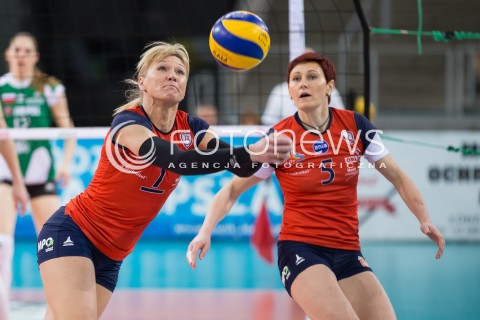  08.02.2015 LODZ SIATKOWKA ORLEN LIGA SEZON 2014/2015 VOLLEYBALL POLISH SEASON BEEF MASTER BUDOWLANI LODZ - IMPEL WROCLAW N/Z MAGDALENA SLIWA  