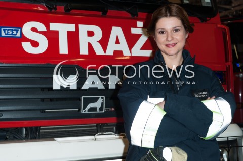 Pokaz serialu Strażacy w Warszawie