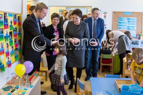  11.02.2015 LODZ<br />
WIZYTA PREMIER EWY KOPACZ W LODZI W PRZEDSZKOLU <br />
N/Z PREMIER EWA KOPACZ <br />
 