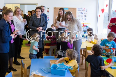  11.02.2015 LODZ<br />
WIZYTA PREMIER EWY KOPACZ W LODZI W PRZEDSZKOLU <br />
N/Z PREMIER EWA KOPACZ <br />
 