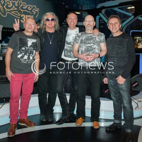  12.02.2015 WARSZAWA TVP<br />PROGRAM SWIAT SIE KRECI <br />N/Z ZESPOL PERFECT GRZEGORZ MARKOWSKI<br /> 