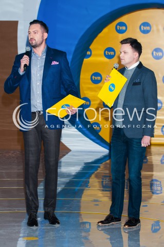  12.02.2015 WARSZAWA<br />
RAMOWKA TVN WIOSNA 2015<br />
N/Z MARCIN PROKOP KRZYSZTOF HOLOWNIA<br />
 