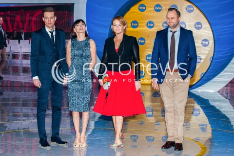  12.02.2015 WARSZAWA<br />
RAMOWKA TVN WIOSNA 2015<br />
N/Z MICHAK MIKOLAJCZAK AGATA DYGANT DARIA WIDAWSKA LESZEK LICHOTA<br />
 