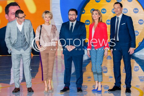  12.02.2015 WARSZAWA<br />
RAMOWKA TVN WIOSNA 2015<br />
N/Z MAGDA MOLEK MARCIN MELLER BARTOSZ WEGLARCZYK ROBERT KANTEREIT ANNA KALCZYNSKA-MACIEJOWSKA<br />
 