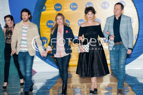  12.02.2015 WARSZAWA<br />
RAMOWKA TVN WIOSNA 2015<br />
N/Z JOANNA BRODZIK WOJCIECH SOLARZ ALEKSANDRA POPLAWSKA MONIKA MARIOTTI ANDRZEJ KONOPKA<br />
 