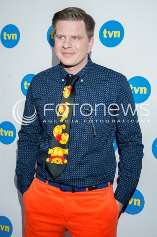  12.02.2015 WARSZAWA<br />
RAMOWKA TVN WIOSNA 2015<br />
N/Z FILIP CHAJZER<br />
 