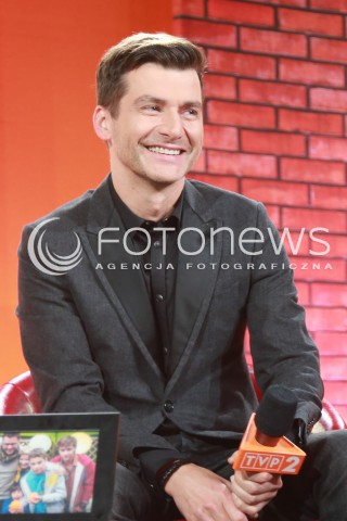 13.02.2015 WARSZAWA <br />KONFERENCJA PRASOWA SERIALU RODZINKA.PL<br />N/Z TOMASZ KAMMEL<br /> 