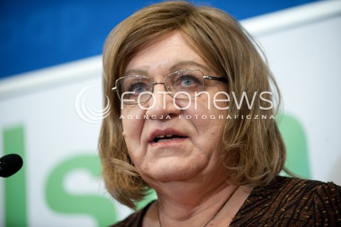  13.02.2015 WARSZAWA <br />KONFERENCJA PRASOWA ANNY GRODZKIEJ<br />N/Z ANNA GRODZKA<br /> 