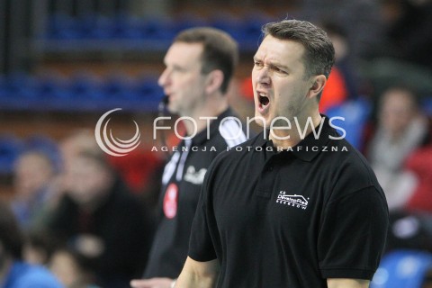  15.02.2015 RZESZOW<br />SIATKOWKA ORLEN LIGA 2014/2015 WOMEN VOLLEYBALL POLAND POLISH ORLENLIGA LEAGUE SEASON 2014/2015<br />MECZ DEVELOPRES SKYRES RZESZOW - BKS ALUPROF BIELSKO BIALA<br />N/Z MARIUSZ WIKTOROWICZ - TRENER ( HEAD COACH ) ZLOSC EMOCJE<br /> 