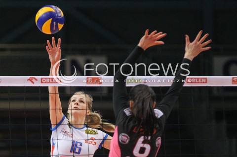 15.02.2015 RZESZOW<br />SIATKOWKA ORLEN LIGA 2014/2015 WOMEN VOLLEYBALL POLAND POLISH ORLENLIGA LEAGUE SEASON 2014/2015<br />MECZ DEVELOPRES SKYRES RZESZOW - BKS ALUPROF BIELSKO BIALA<br />N/Z EMILIA MUCHA <br /> 