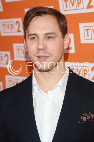  17.02.2015 WARSZAWA <br />PREZENTACJA RAMOWKI TVP2<br />N/Z STEFAN PAWLOWSKI<br /> 