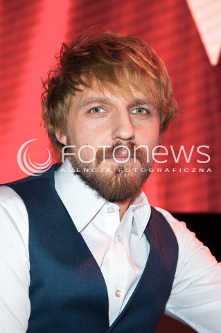  17.02.2015 WARSZAWA<br />PREZENTACJA RAMOWKI TVP2<br />N/Z PAWEL DOMAGALA<br /> 