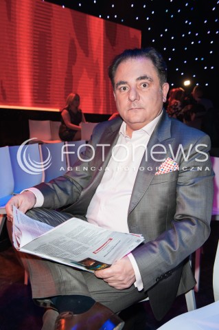  17.02.2015 WARSZAWA<br />PREZENTACJA RAMOWKI TVP2<br />N/Z ROBERT MAKLOWICZ<br /> 