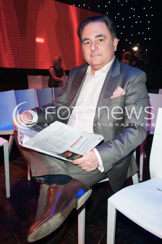  17.02.2015 WARSZAWA<br />PREZENTACJA RAMOWKI TVP2<br />N/Z ROBERT MAKLOWICZ<br /> 